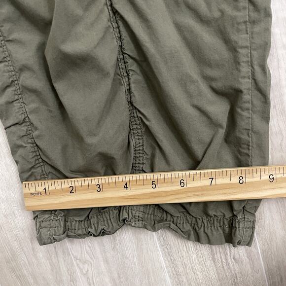 Urban Outfitters BDG Y2K Low Rise Green Cargo Pant Women's Medium Utility Baggy - Picture 11 of 16